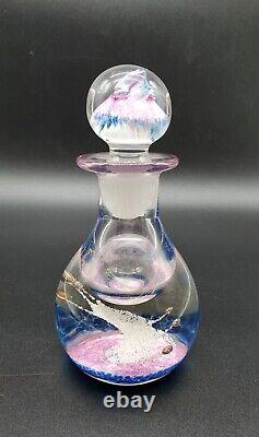 Peter Holmes Art Glass Ink Bottle Paperweight PH Cane Limited Edition 20/150