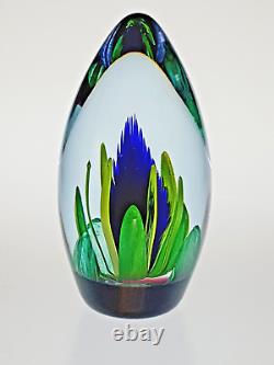 Prototype Caithness Glass Midnight Rapture Paperweight Alistair MacIntosh 1/100