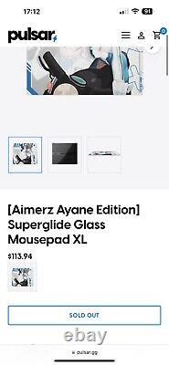 Pulsar Superglide Glasspad Aimerz+ Edition (Limited Only 500 Made)