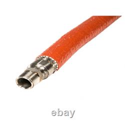 Pyrojacket Thermo Glass Fibre Firesleeve size 20.0mm Red Oxide