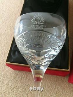 QE2 Crystal Glass Final Farewell limited Edition hand crafted Crystal goblet