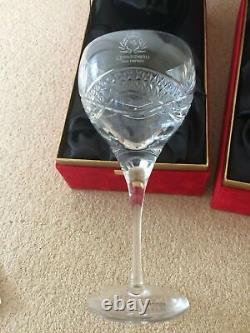 QE2 Crystal Glass Final Farewell limited Edition hand crafted Crystal goblet
