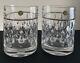 Ralph Lauren Whiskey Glass Tumbler X2 Crystal Double Old Fashioned Pair Aston