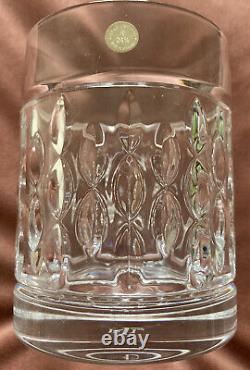 RALPH LAUREN Whiskey Glass Tumbler x2 Crystal Double Old Fashioned Pair Aston