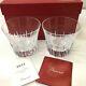 Rare Baccarat Pair Lowball Glass Limited Edition Etna 2011 From Japan