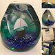 Rare Facet Limited Edition Caithness Magnum Paperweight We Are Sailing 32/75