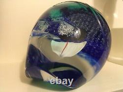 RARE FACET LIMITED EDITION CAITHNESS MAGNUM paperweight WE ARE SAILING 32/75