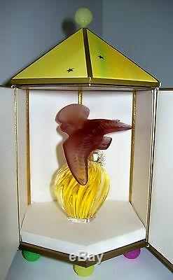 RARE Nina Ricci L'Air du Temps PerfumePurple Doves Lalique BottleSealedMIB