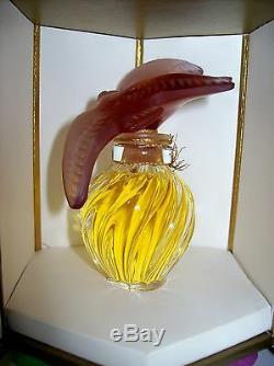 RARE Nina Ricci L'Air du Temps PerfumePurple Doves Lalique BottleSealedMIB