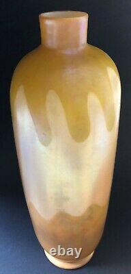 RARE Original L. C. Tiffany 1910s Favrile Glass Cabinet Vase K1097
