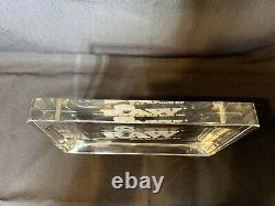 RAW AUTHENTIC CRYSTAL GLASS ROLLING TRAY 6LBS LIMITED EDITION new packaging