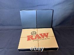 RAW AUTHENTIC CRYSTAL GLASS ROLLING TRAY 6LBS LIMITED EDITION new packaging