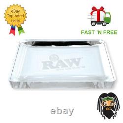 RAW Limited Edition Crystal Glass Mega Large 6LB Rolling Tray