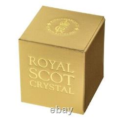 ROYAL SCOT CRYSTAL King Charles III Royal Coronation Whiskey Tumbler Glass Ltd