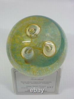 Rare Caithness Glass Paperweight Limited Edition Interlude Margot Thomson Box