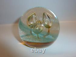 Rare Caithness Glass Paperweight Limited Edition Interlude Margot Thomson Box