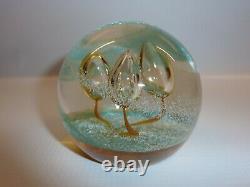 Rare Caithness Glass Paperweight Limited Edition Interlude Margot Thomson Box