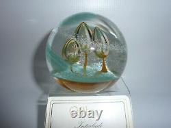 Rare Caithness Glass Paperweight Limited Edition Interlude Margot Thomson Box