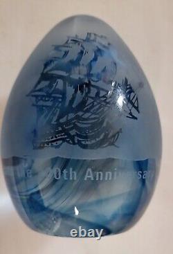 Rare Caithness Paperweight 200th Anniversary Battle of Trafalgar Ltd. 3 of 100