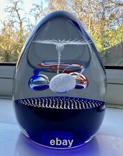 Rare Caithness Paperweight, Limited Edition 45/100 Geoff Taylor Silver Jubilee