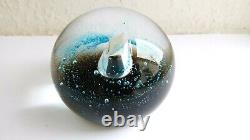 Rare Caithness Paperweight STARDUST CT-24 Colin Terris 1973 Limited Edition