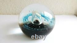Rare Caithness Paperweight STARDUST CT-24 Colin Terris 1973 Limited Edition