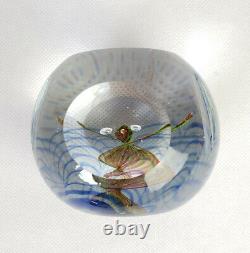 Rare Caithness Scotland Limited Edition Sea Sprite Art Glass Paperweight 79/250