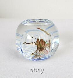 Rare Caithness Scotland Limited Edition Sea Sprite Art Glass Paperweight 79/250