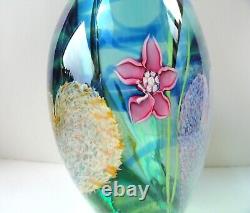 Rare Caithness Spring Romance'Ophelia' Vase Ltd. Edition Collector's Club