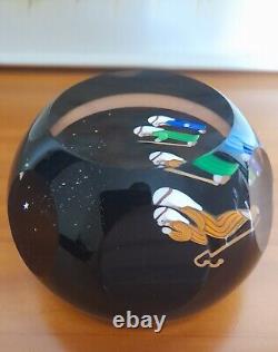 Rare L. E. PERTHSHIRE Three Kings/Three Wise Men Christmas Paperweight 1988