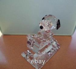 Rare Limited Edition Of 2750 Pieces Typing Snoopy Crystal World Glass There Is T