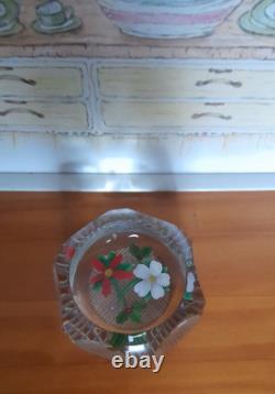 Rare Limited Edition PERTHSHIRE CHRISTMAS BOUQUET 1984 Paperweight