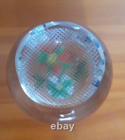 Rare Limited Edition PERTHSHIRE CHRISTMAS BOUQUET 1984 Paperweight