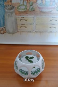 Rare Limited Edition PERTHSHIRE CHRISTMAS HOLLY 1978 Paperweight