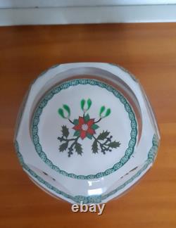 Rare Limited Edition PERTHSHIRE CHRISTMAS MISTLETOE BOUQUET 1996 Paperweight