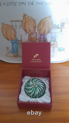 Rare Limited Edition PERTHSHIRE CHRISTMAS ROBIN 1974 Paperweight