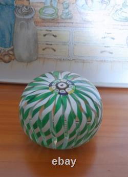 Rare Limited Edition PERTHSHIRE CHRISTMAS ROBIN 1974 Paperweight