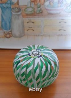 Rare Limited Edition PERTHSHIRE CHRISTMAS ROBIN 1974 Paperweight