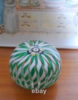 Rare Limited Edition PERTHSHIRE CHRISTMAS ROBIN 1974 Paperweight