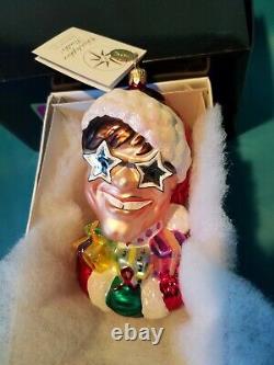 Rare Limited Edition Radko Sir Elton John Christmas Ornament Mint In Box
