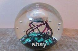 Rare Limited Edition Selkirk'Wayfarer' 1988 Glass Paperweight