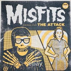 Rare MISFITS Gig Poster Screenprint, #111/120 Fiend Skull X-Ray Glasses Comics