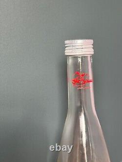 Rare Sidi Ali x Hassan Hajjaj Limited Edition Empty Glass Water Bottle Morocco