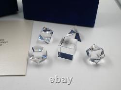 Rare Swarovski Crystal Limited Edition Platonic Bodies Crystals Boxd Cert 664889