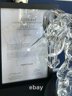 Rare Swarovski Signed Numbered Limited Edition 2006 Elephant 854407 Nib