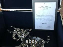 Rare Swarovski Signed Numbered Limited Edition 2006 Elephant 854407 Nib