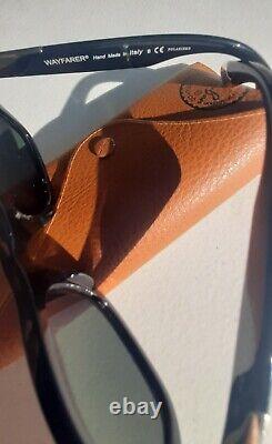 Ray Ban Ultra Wayfarer White Gold Limited Edition RARE