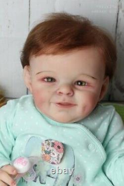 Reborn limited edition 21 baby girl Shaya (Bonnie Sieben) smiling sweetheart