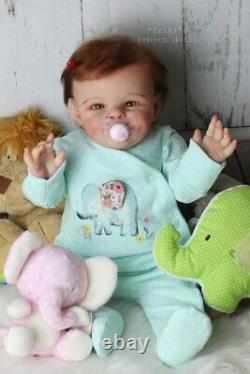 Reborn limited edition 21 baby girl Shaya (Bonnie Sieben) smiling sweetheart