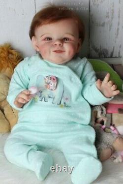 Reborn limited edition 21 baby girl Shaya (Bonnie Sieben) smiling sweetheart